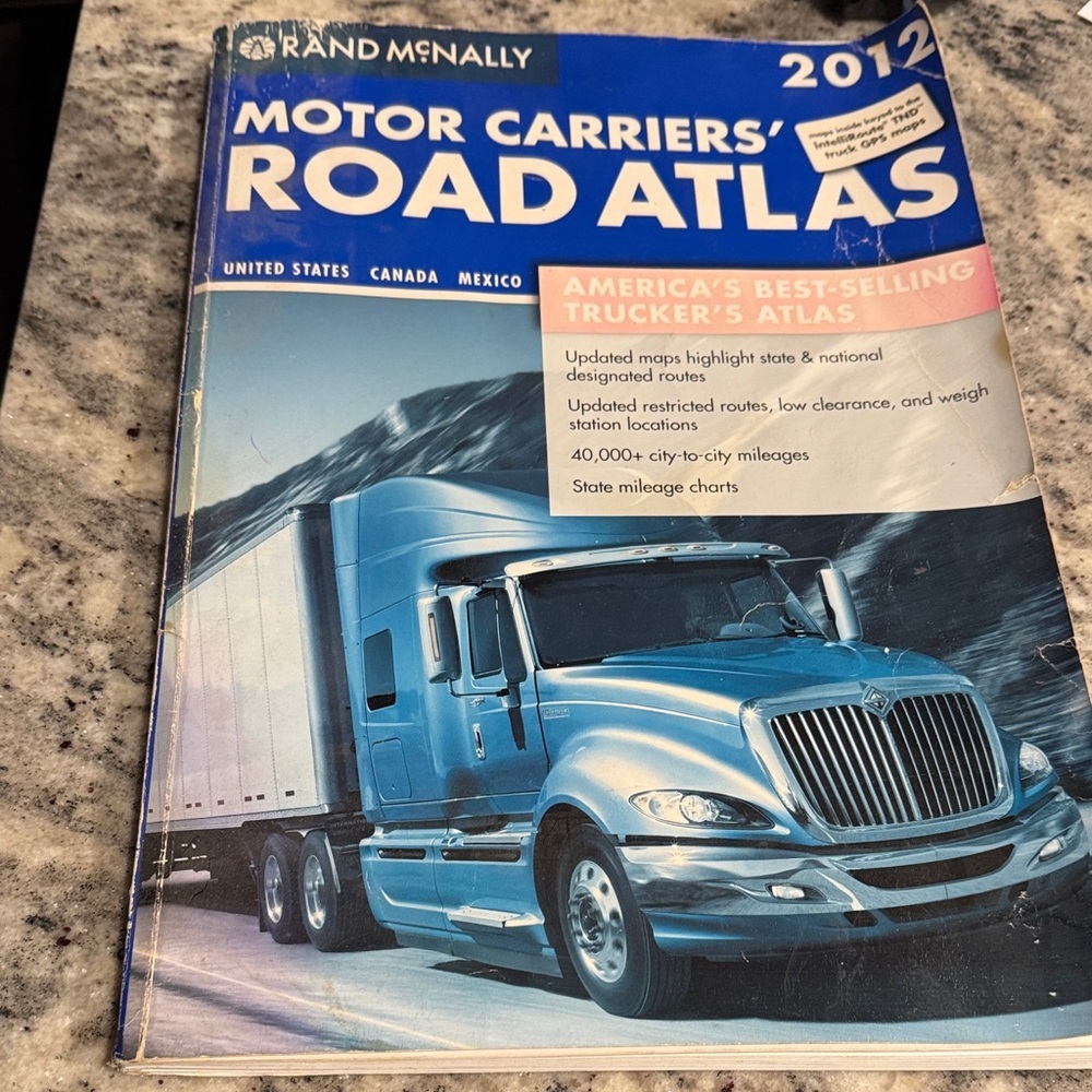 Motor Carriers Road Atlas 2012 - OS